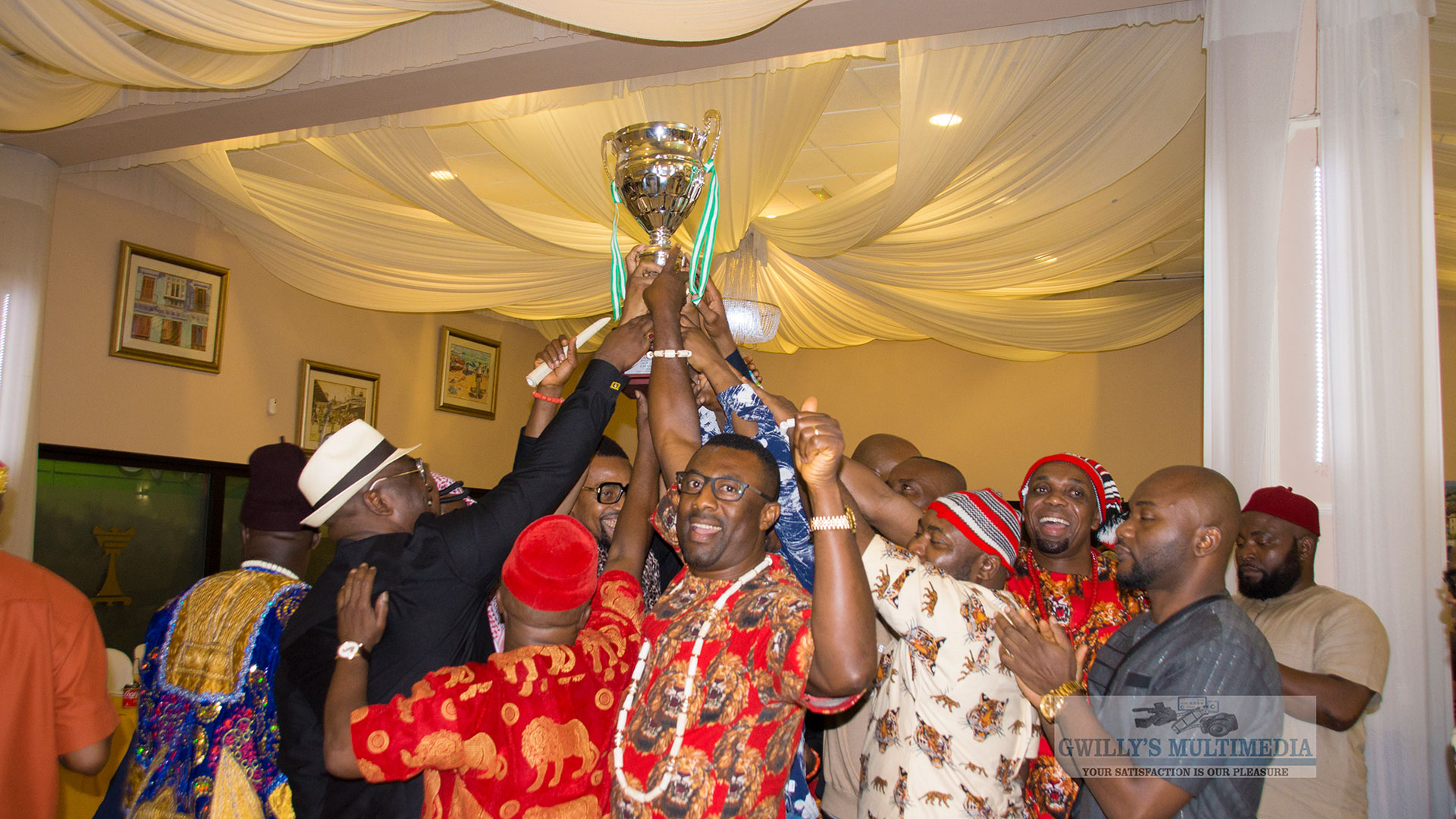 2019 football tournament trophy.