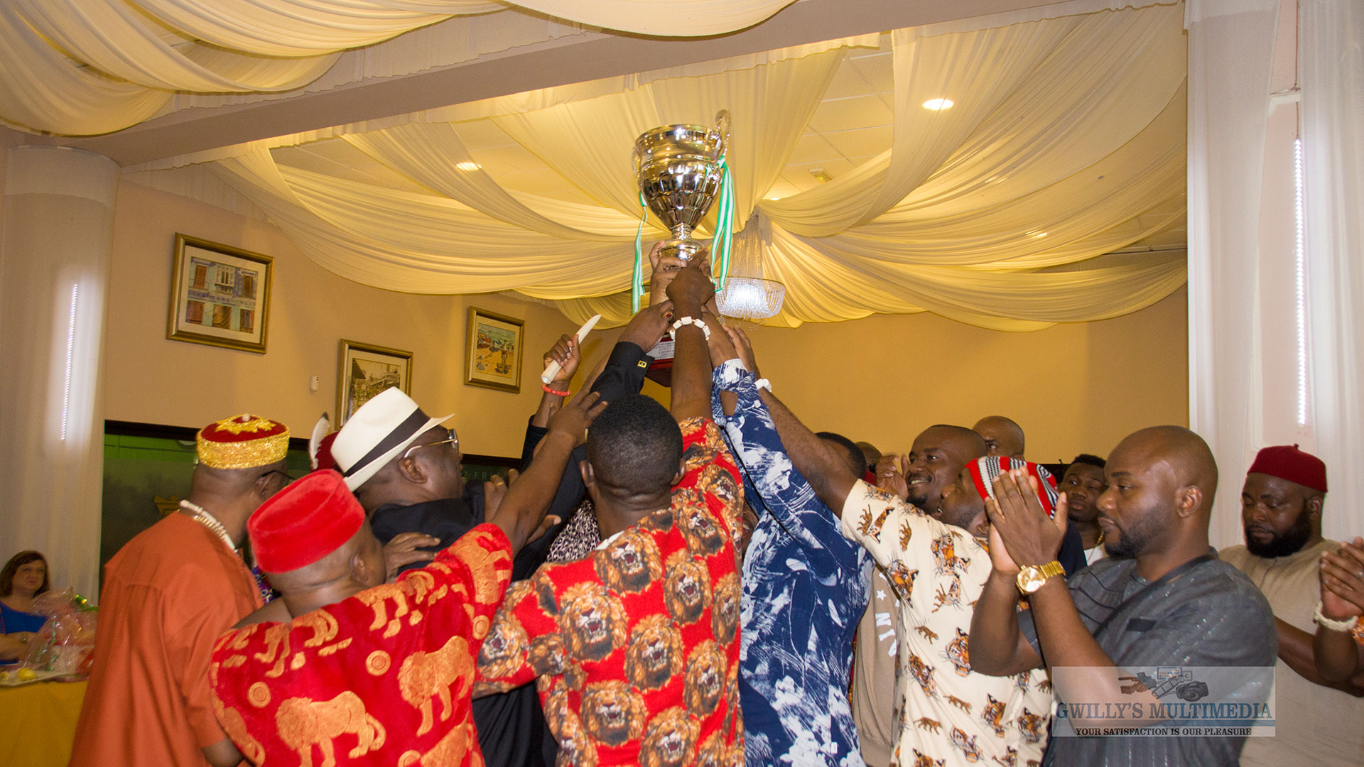2019 football tournament trophy.
